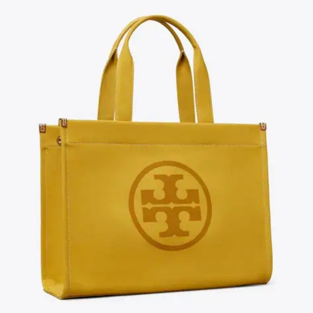 TORY BURCH Ella Canvas Tote Bag - Picture 2 of 12